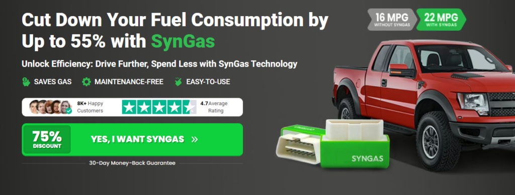 SynGas OBD Fuel Saver (DE, FR, NL, CA, UK) Order Now & Get 70% Discount – GoShopnera